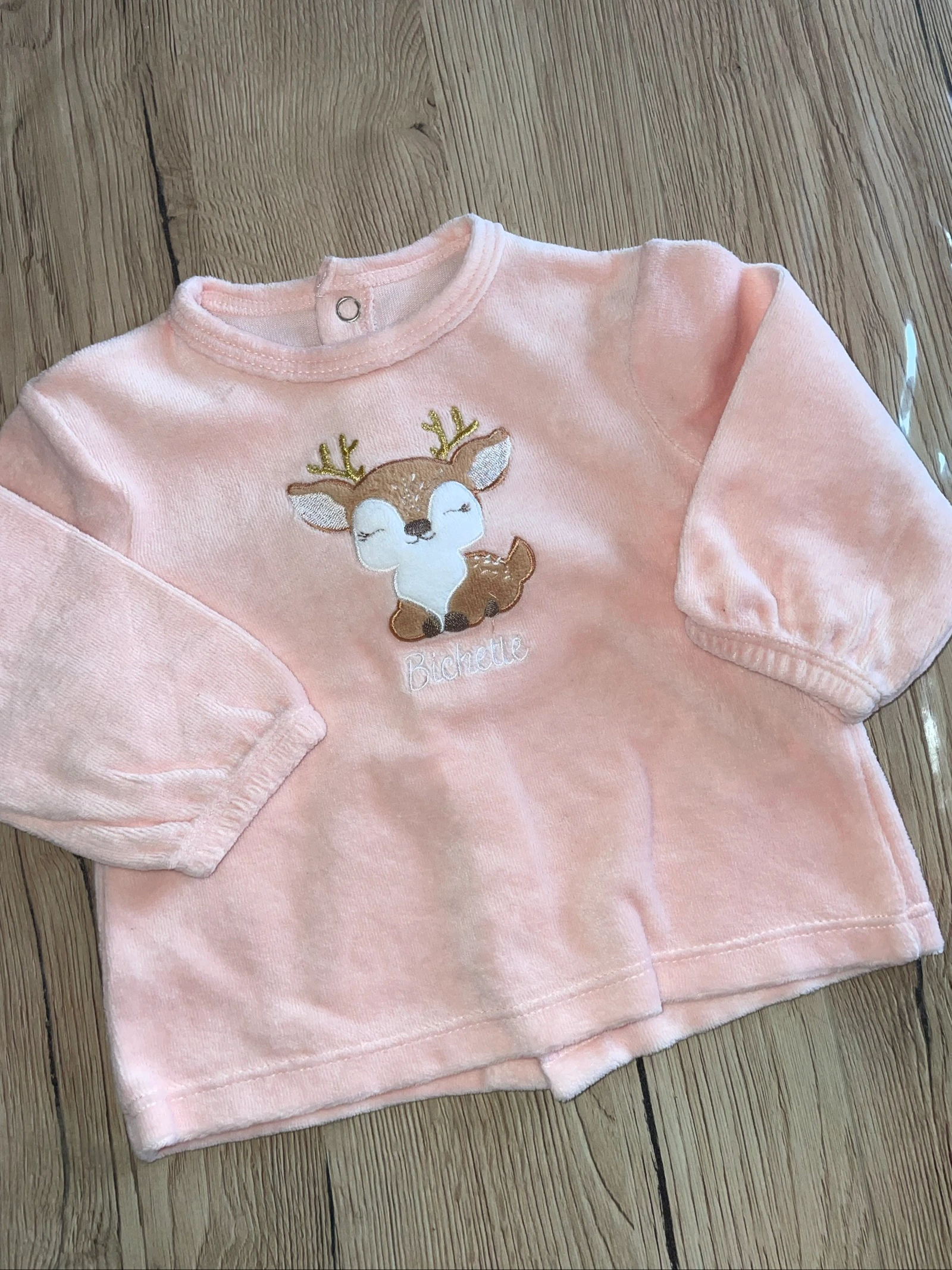 Pyjama 2 pièces 3 mois 59 cm mes petits cailloux  – photo 6